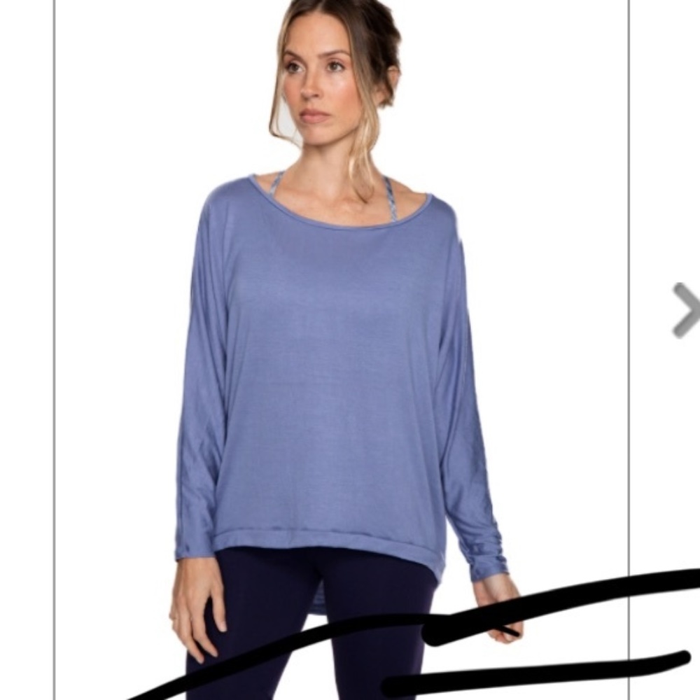 Rese Jessica lilac long sleeved top, size m